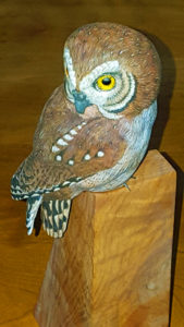 Owls, Elf owl, carving, birds, sculpture,